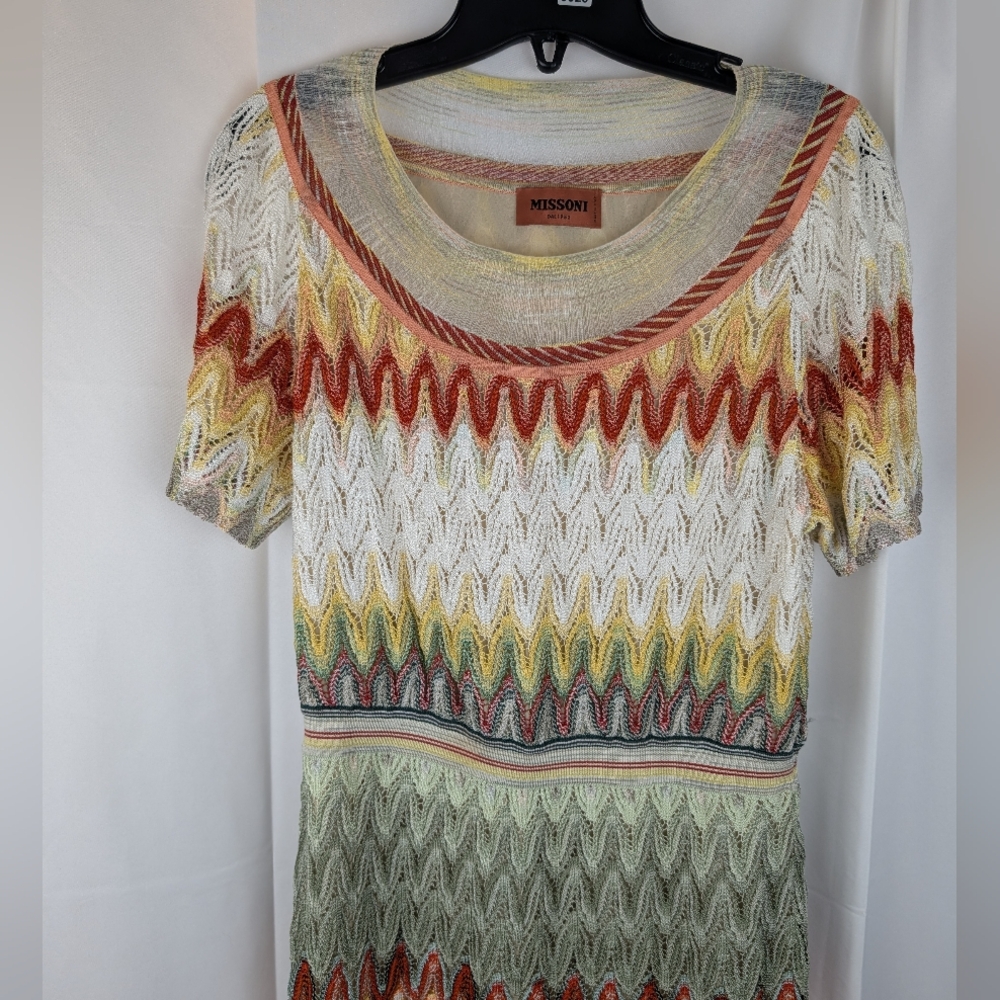 Missoni Knit Dress Size 10(46) In EUC - Picture 3 of 16